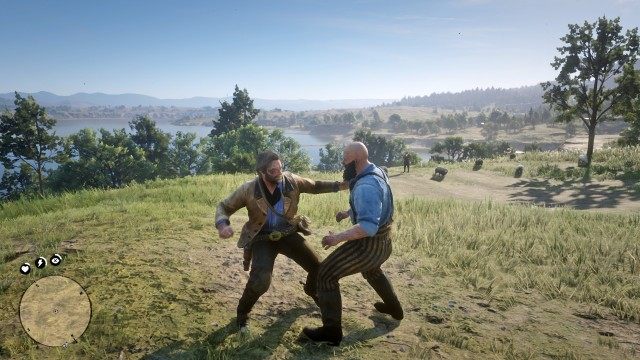 Fight Reverend Swanson's attacker