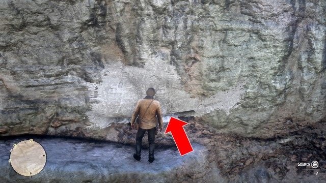 Use the Map to search for the treasure