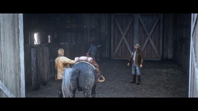 Take the horse into the stable / Sell or Stable the horse / Buy a new horse