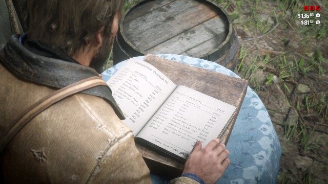 Use the ledger to purchase a camp upgrade