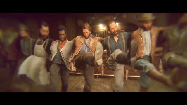 Find Lenny in the saloon