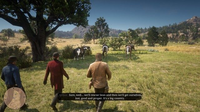 Get on your horse / Mount your horse / Find the boat