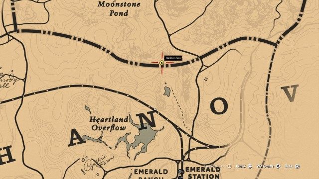View the map to find the debt's location