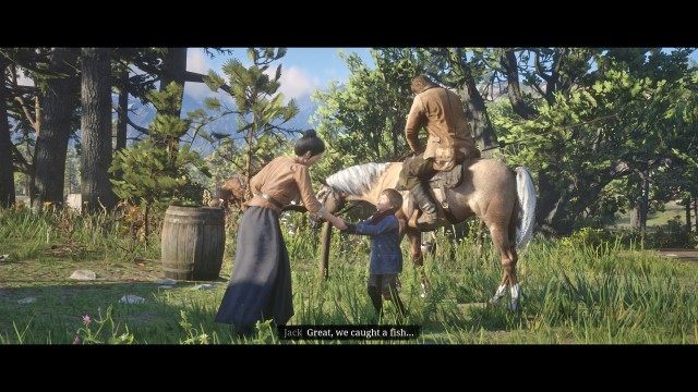 Mount your horse / Head back to Horseshoe Overlook
