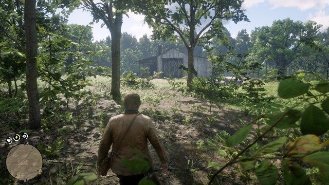 Tell John back at camp that the wagon is in position