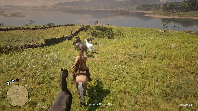 Follow Javier / Approach the rustler