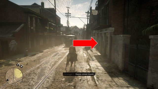 Chase the kid / Search the alley for the kid