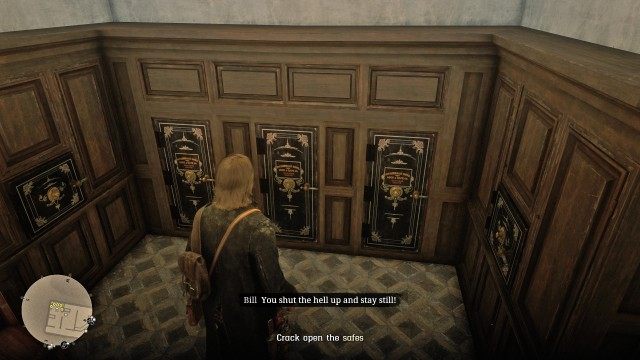 Blow up safes / Crack open the safes