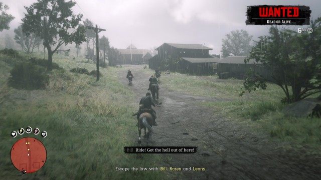 Escape the law with Bill, Karen and Lenny