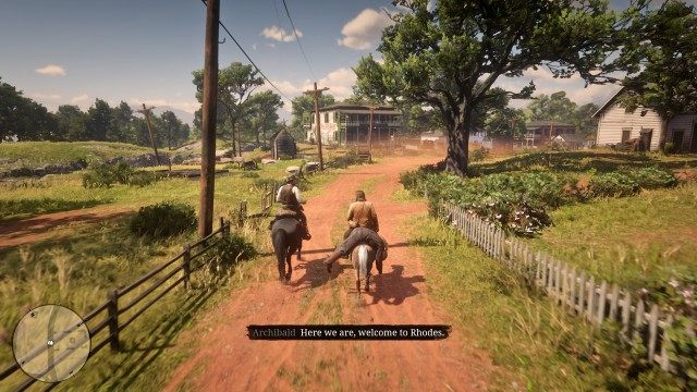 Mount your horse / Follow Archibald / Return Anders Anderson to the Sheriff's Office