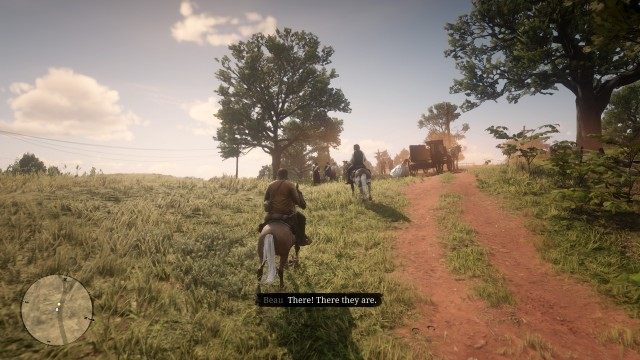 Mount your horse / Follow Beau