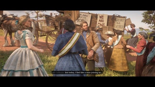 Mount your horse / Follow Beau