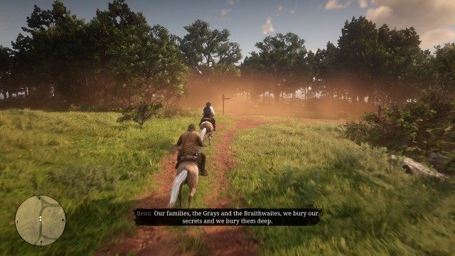Mount your horse / Follow Beau