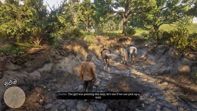 Mount your horse / Follow Charles
