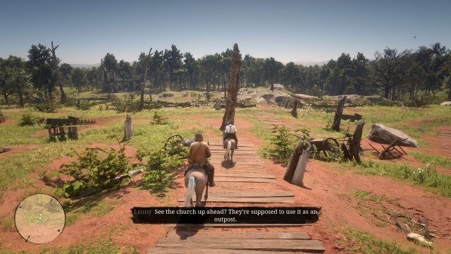 Mount your horse / Follow Lenny