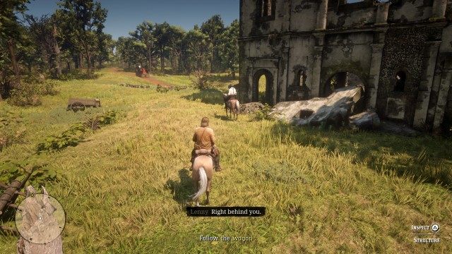 Mount your horse / Follow Lenny