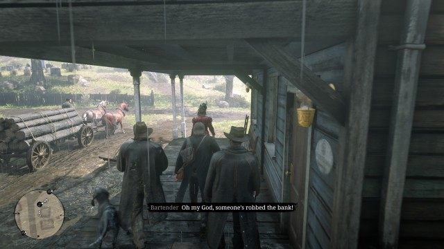 Regroup with Bill, Karen and Lenny / Fight your way out of Valentine (Optional) / Go to the horses