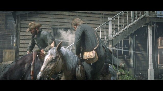 Regroup with Bill, Karen and Lenny / Fight your way out of Valentine (Optional) / Go to the horses
