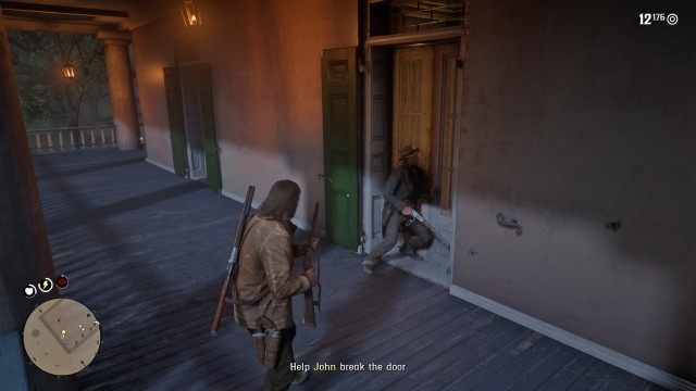Help John break the door