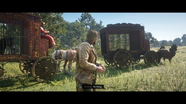 Inform Margaret of the lion's fate
