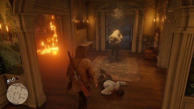 Leave the manor with Dutch