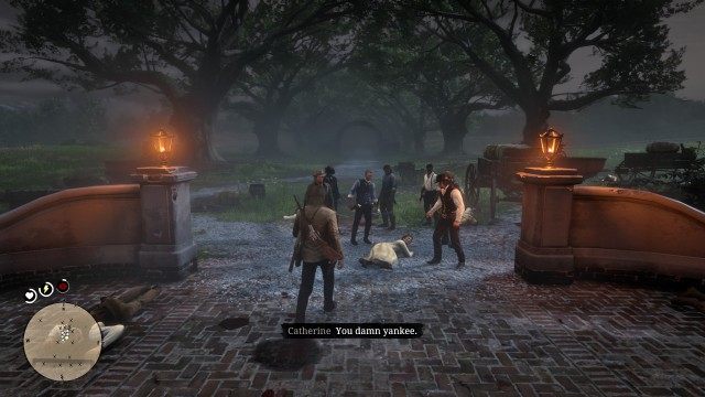 Leave the manor with Dutch