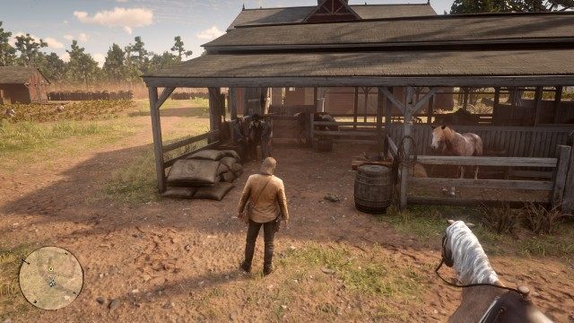 Meet John and Javier at the stables
