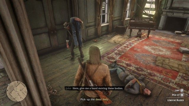 Meet John by the entrance