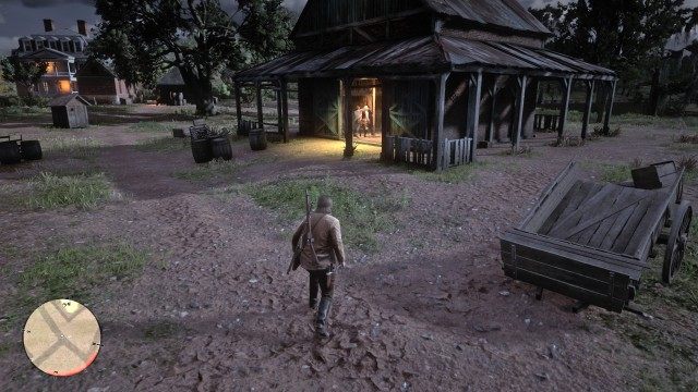 Meet Sean at the barn / Wait for Sean to douse the barn / Burn the barn