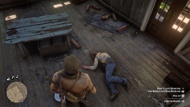 Pick up another body from the house / Dump the body in the swamp around the jetty