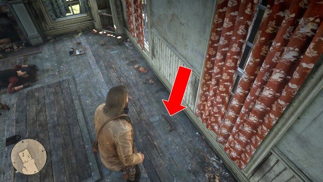 Pick up Compson's pistol