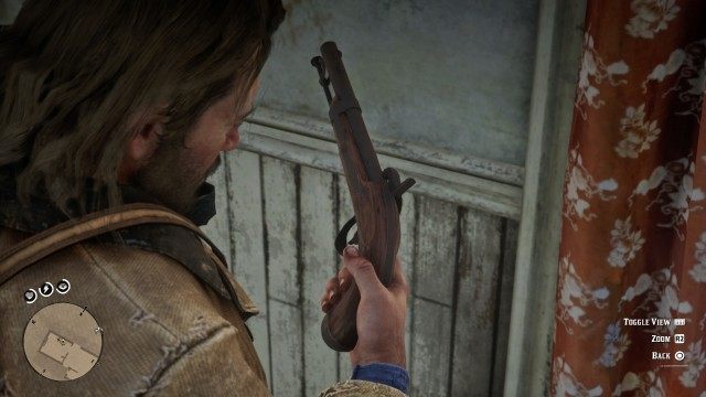 Pick up Compson's pistol