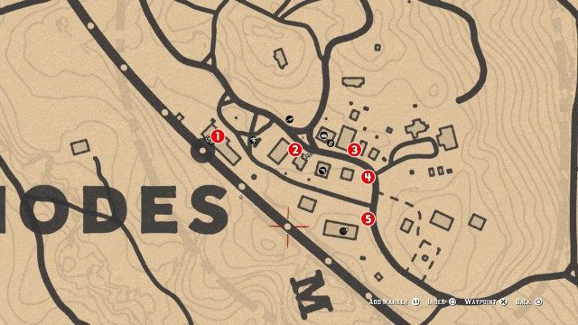 Remove the bounty posters around Rhodes
