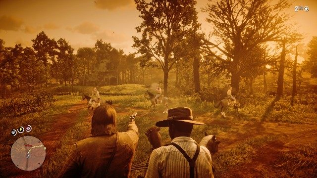 Get in the wagon / Return the wagon to the Clemens Point camp