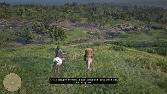 Mount your horse / Ride to Dewberry Creek