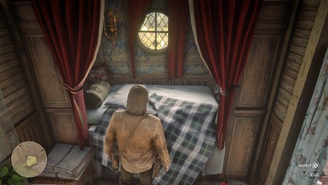 Enter Trelawny's caravan / Search the caravan