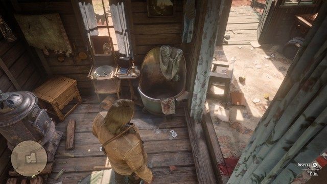 Enter Trelawny's caravan / Search the caravan