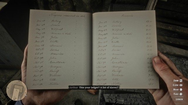 Search the house for Compson's ledger