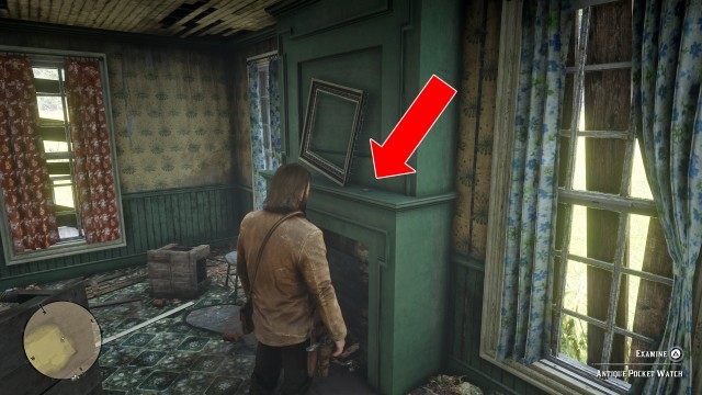 Search the house for Compson's watch, pistol and ledger