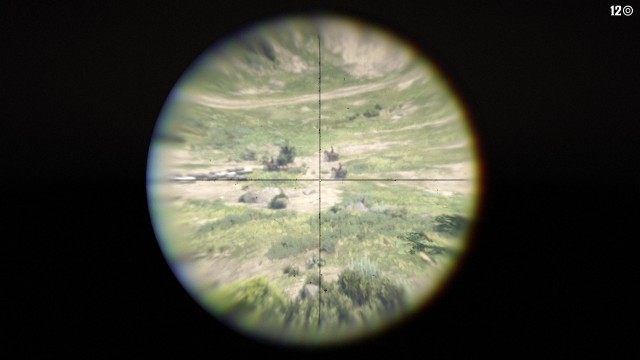 Shoot near the ranchers to scare them off