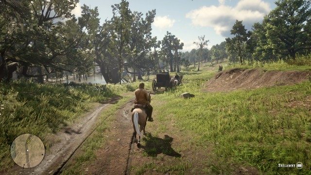 Follow Trelawny / Tail the stagecoach