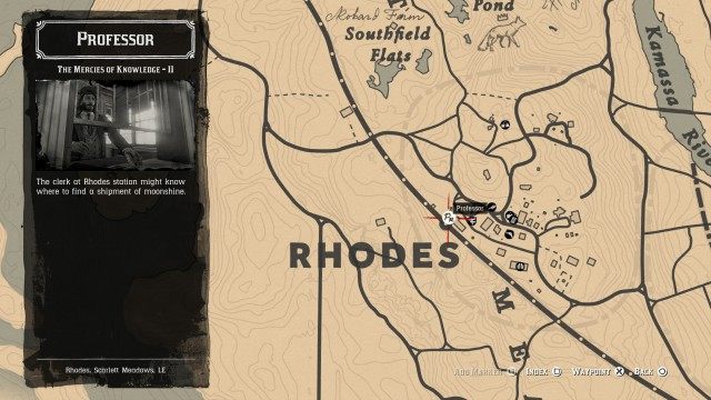 Talk to Alden at Rhodes Station (Part II)
