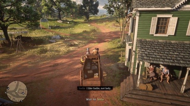 Get back on the wagon / Wait for Sadie