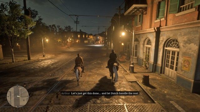 Mount your horse / Follow John