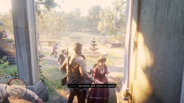 Get to the front door / Fend off the O'Driscolls