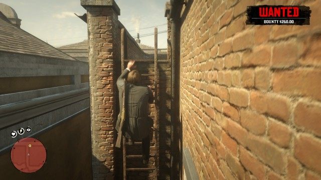 Go to the roof / Take out the lawmen while the gang climb up to the roof