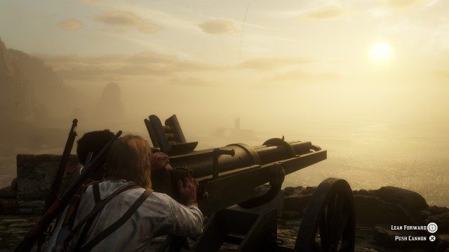 Help Hercule push the cannon into position