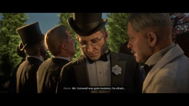 Drag the drunk away from the Mayor / Return to the Mayor