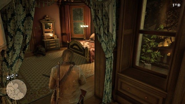 Search for Bronte upstairs