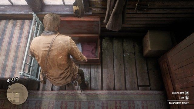 Search the home for the debt